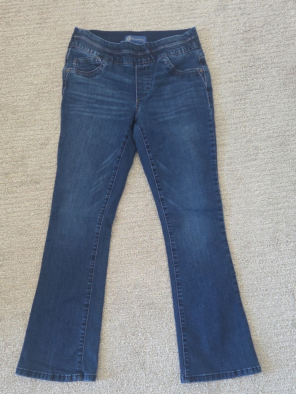Democracy Women's Dark Blue Flare Jeans